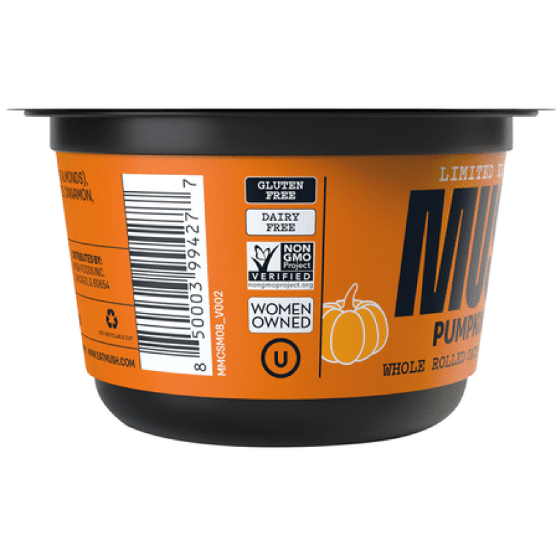 MUSH Pumpkin Pie Overnight Oats