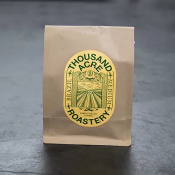 Thousand Acre Roastery Brazil Medium Roast Ground Coffee