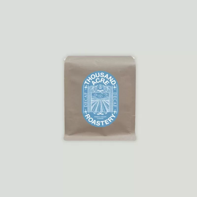 Thousand Acre Roastery Colombia Decaf Dark Roast Ground Coffee