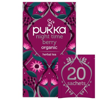 Pukka Organic Night Time Berry Herbal Tea