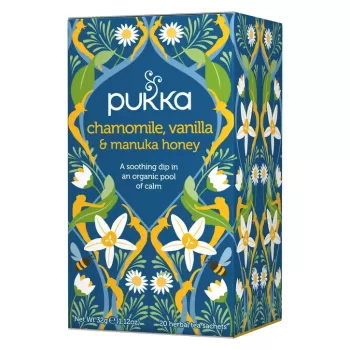 Pukka Chamomile, Vanilla & Manuka Honey Tea