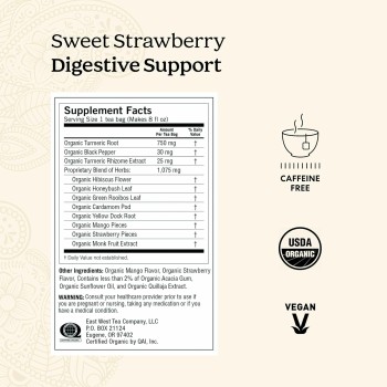 Yogi Sweet Strawberry Digestive Support