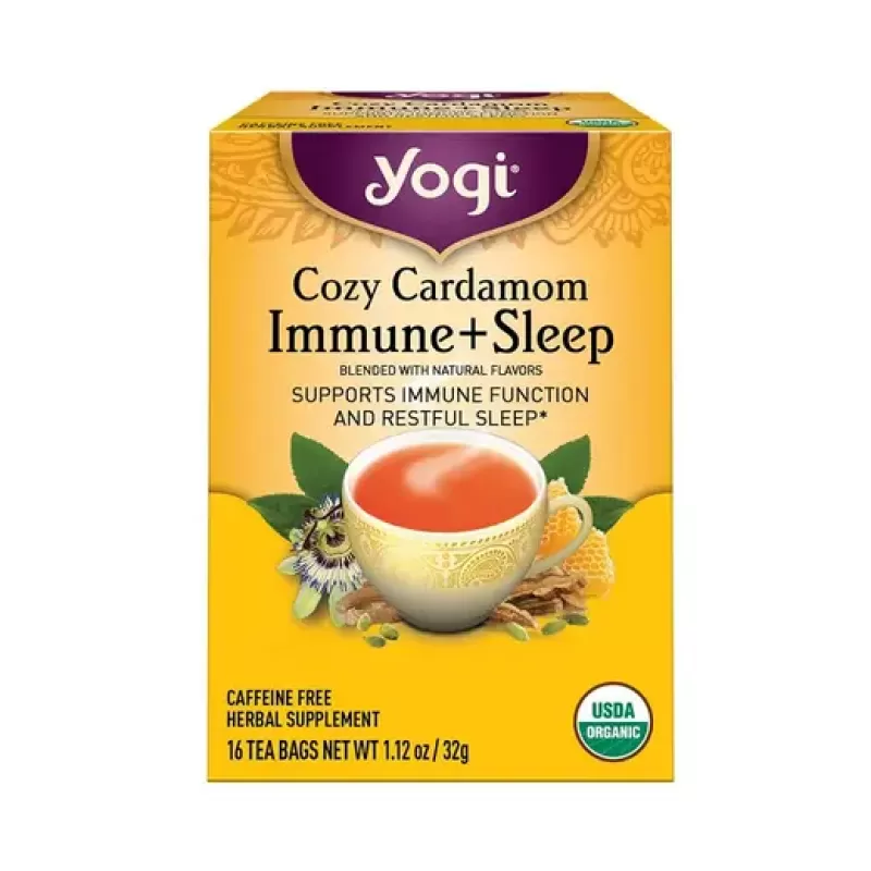 Yogi Tea Cozy Cardamom Immune & Sleep