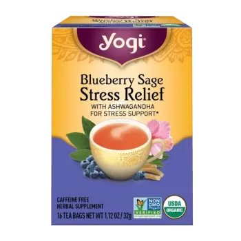 Yogi Tea Blueberry Sage Stress Relief