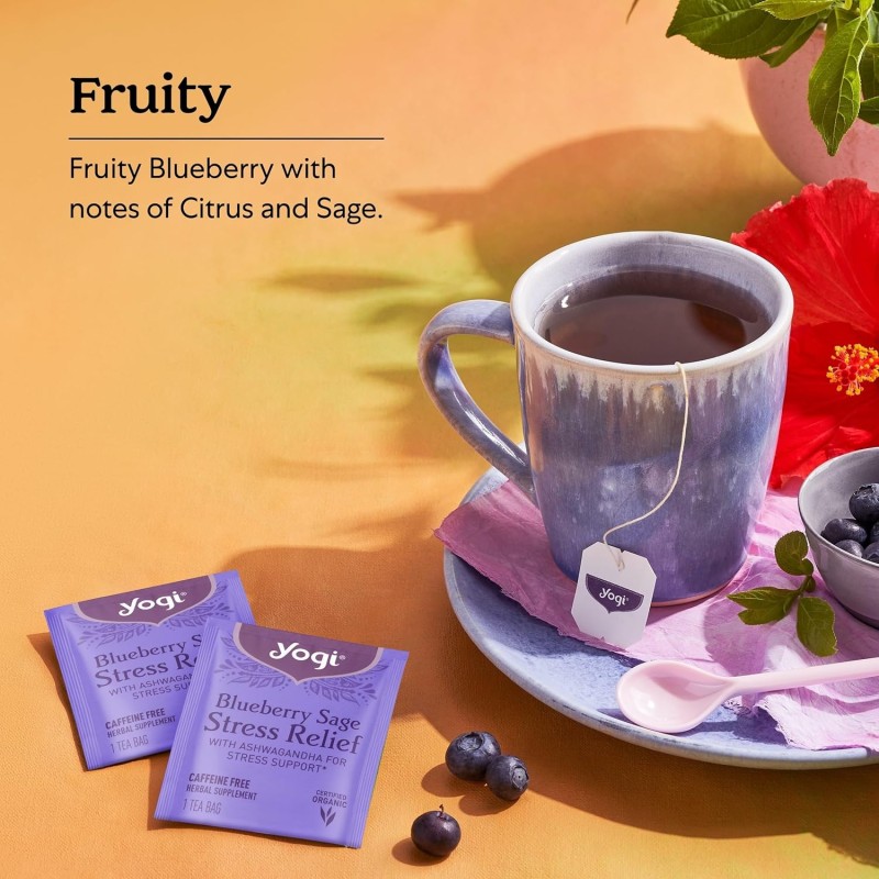 Yogi Tea Blueberry Sage Stress Relief