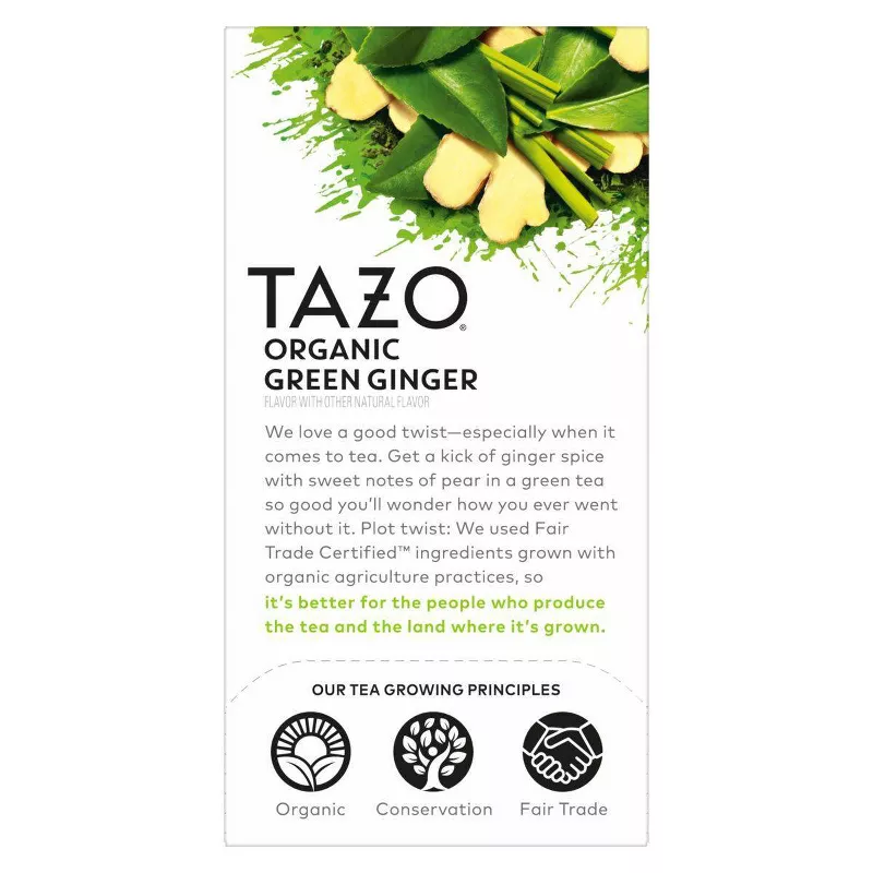 Tazo Organic Green Ginger Tea