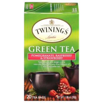 Twining Tea Green Pomegranate, Raspberry, Strawberry