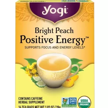 Yogi Tea Bright Peach Positive Energy