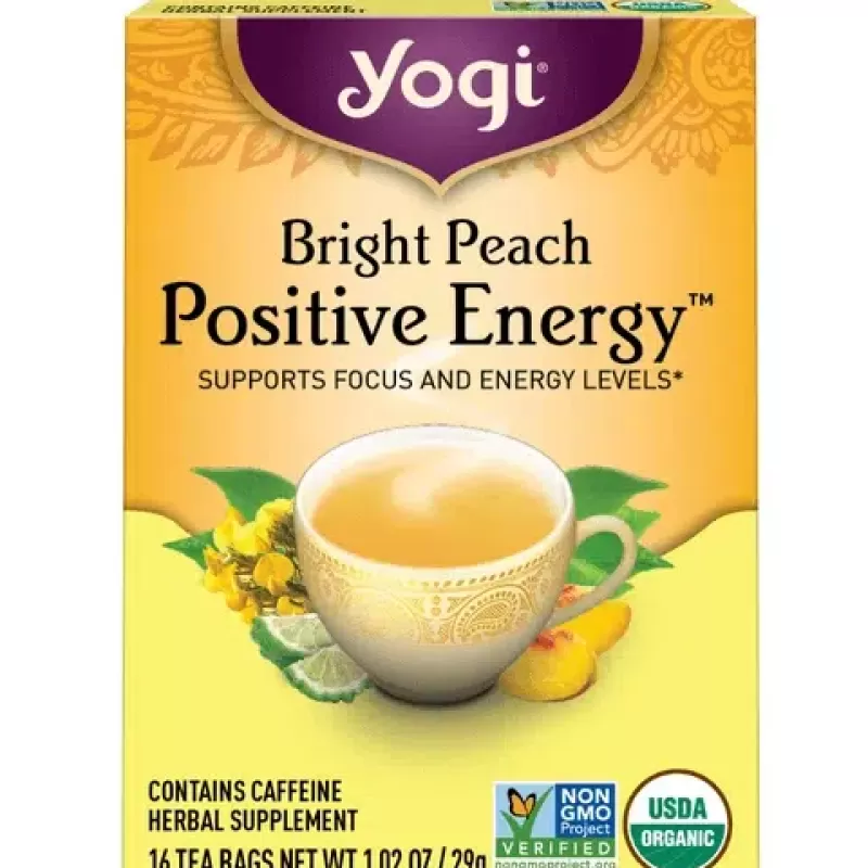 Yogi Tea Bright Peach Positive Energy
