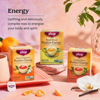 Yogi Tea Bright Peach Positive Energy