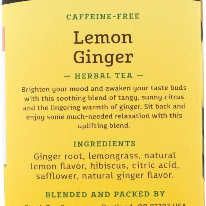 Stash Tea Premium Lemon Ginger