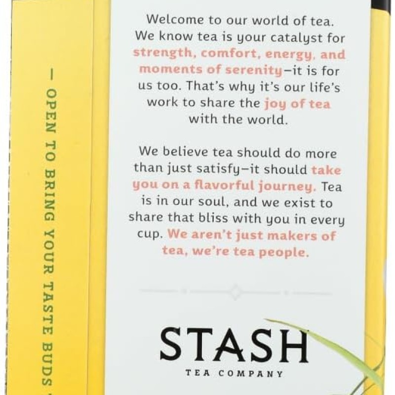 Stash Tea Premium Lemon Ginger