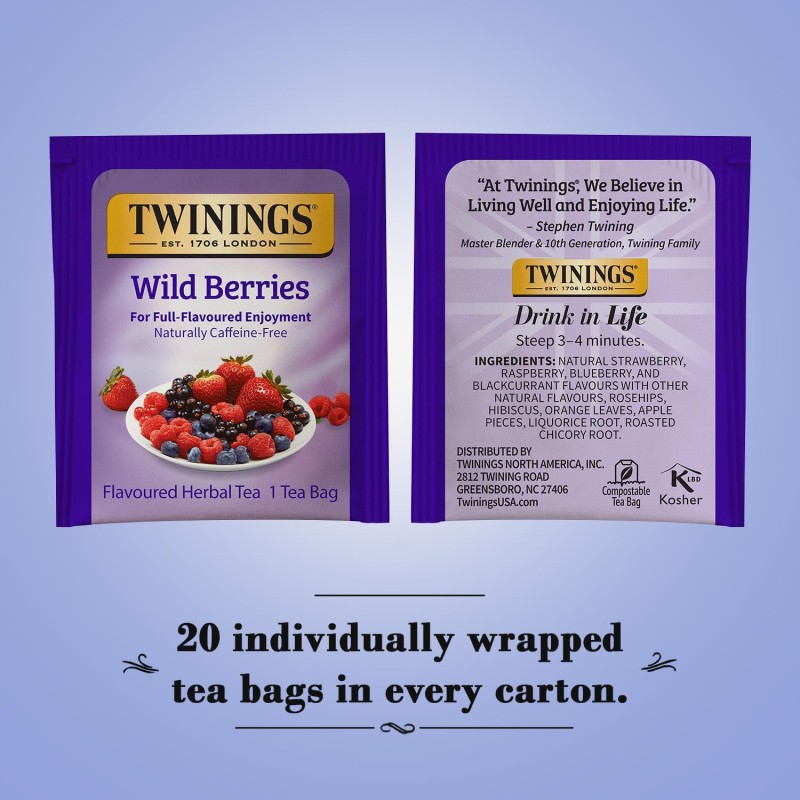 Twinings Wild Berries Tea