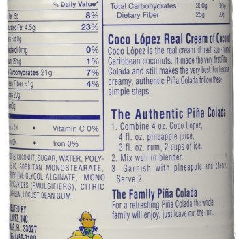 Coco Lopez Cream Of Coconut