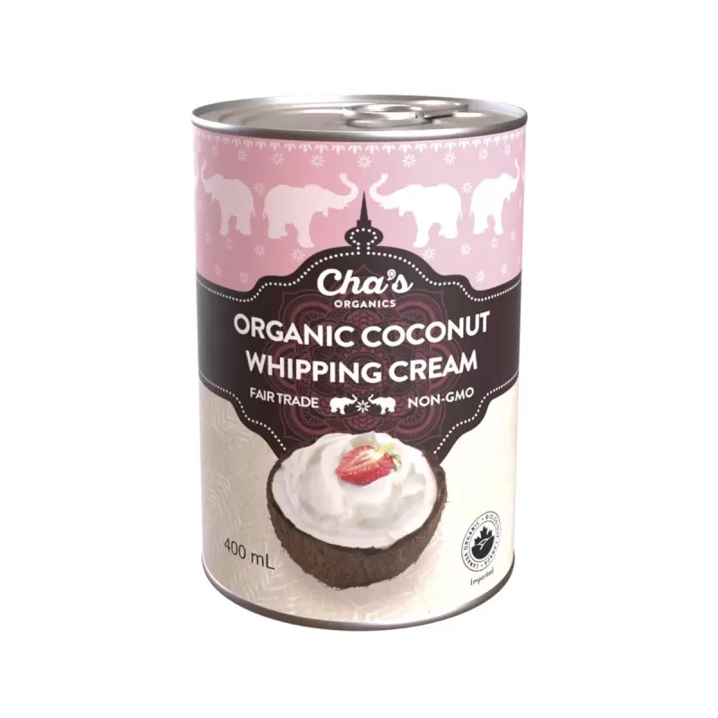 Cha’s Organics Coconut Whipping Cream