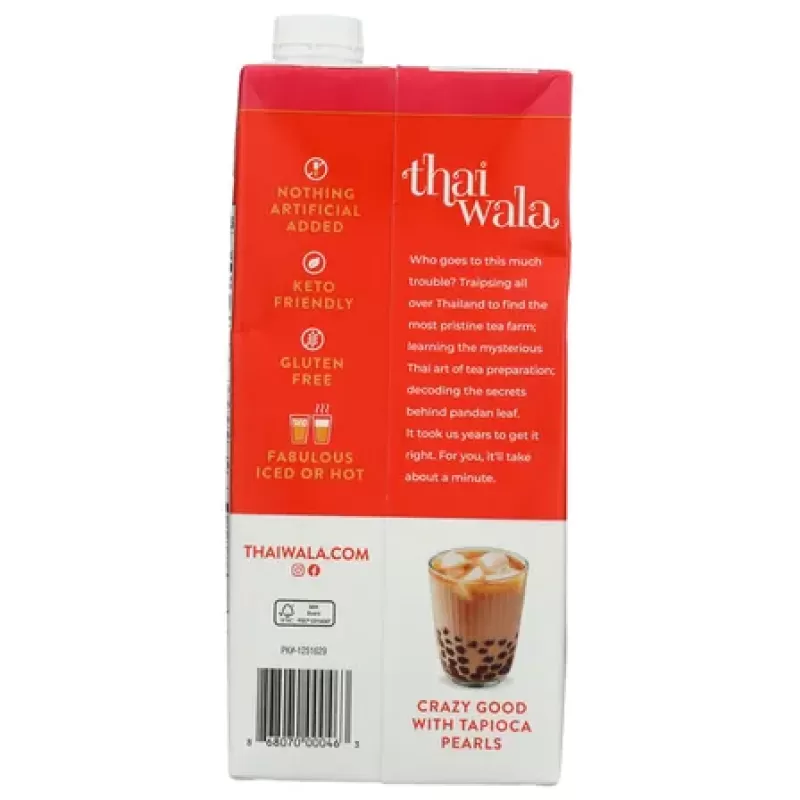 Thaiwala Tea Conc Thai Zero Sugar