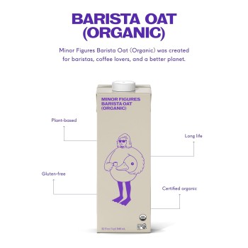 Minor Figures Organic Barista Oat Milk