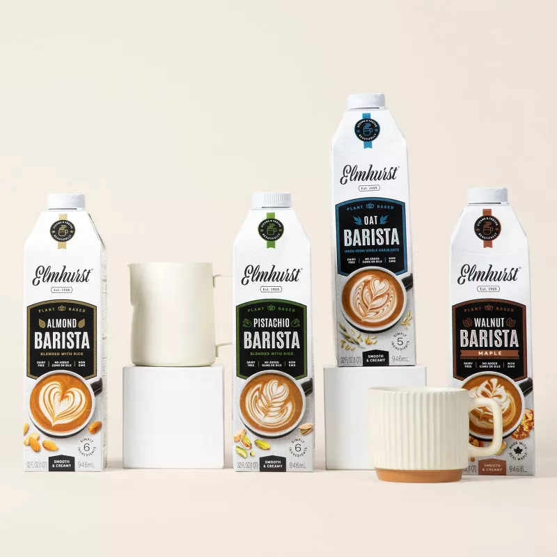 Elmhurst Pistachio Coffee Creamer