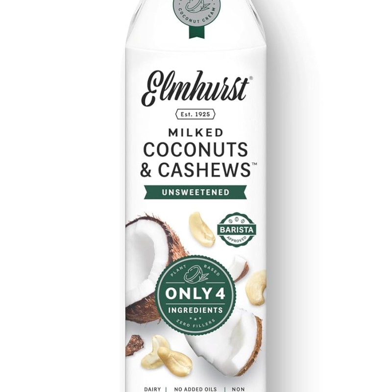 Elmhurst 1925 Unsweetened Coconut & Cashew Milk