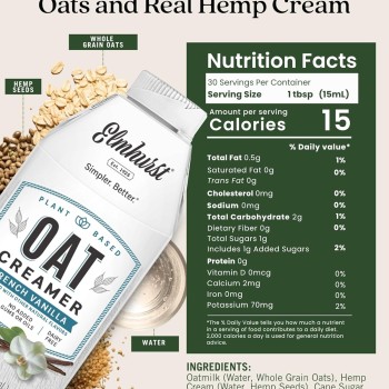 Elmhurst Oat Creamer French Vanilla