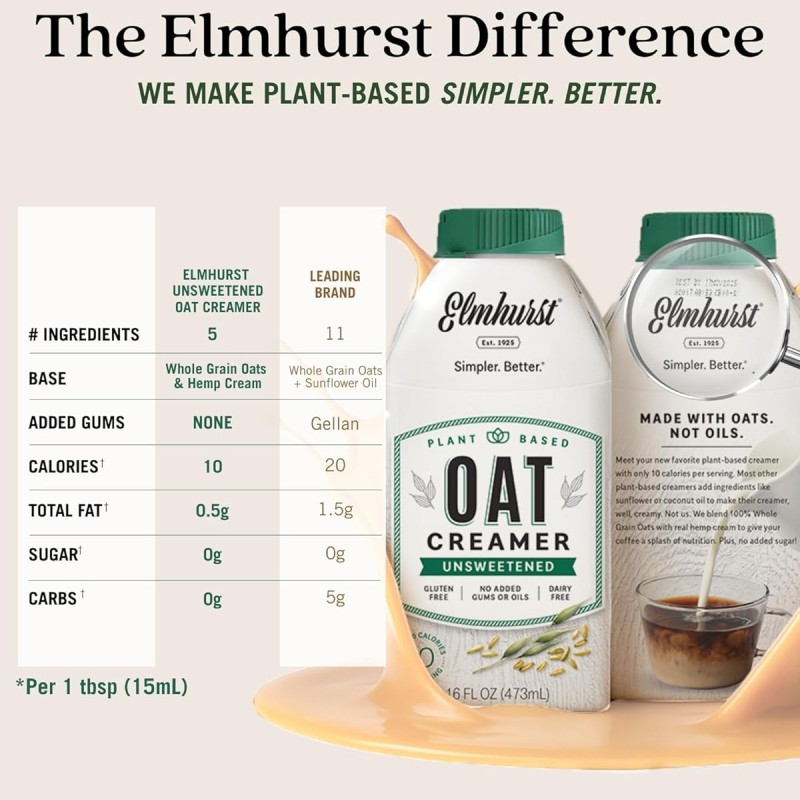 Elmhurst Oat Creamer Unsweetened