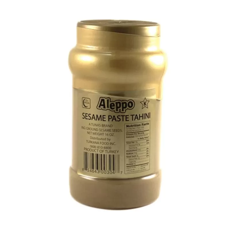 Aleppo Tahini Pet Jar 1Lb