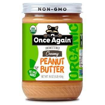 Once Again Organic Creamy Peanut Butter
