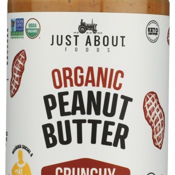 Just About Foods Organic & Keto Peanut Butter