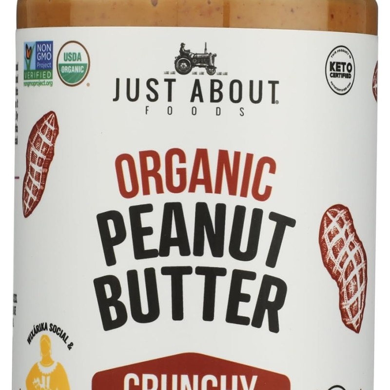 Just About Foods Organic & Keto Peanut Butter
