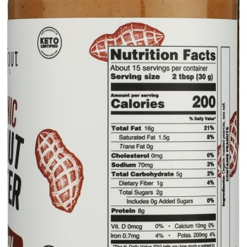 Just About Foods Organic & Keto Peanut Butter