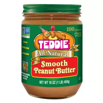 Teddie All Natural Gluten Free Smooth Peanut Butter