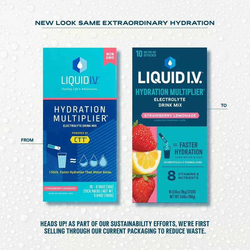 Liquid I.V. Hydration Multiplier – Strawberry Lemonade