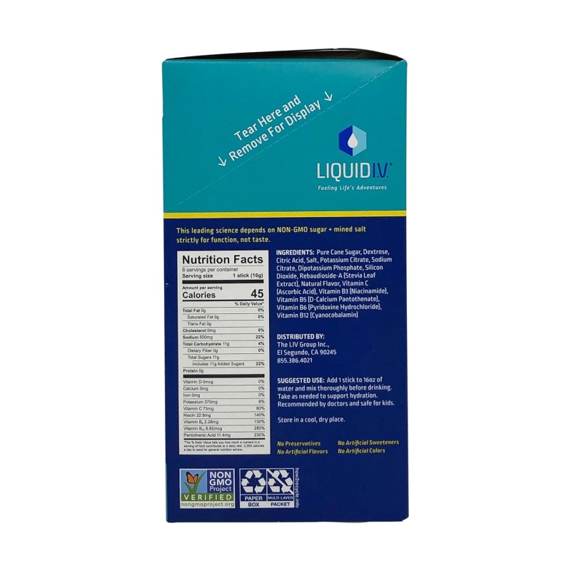 Liquid I.V. Hydration Multiplier Lemon Lime