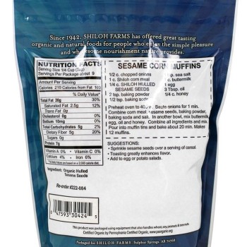 Shiloh Farms Organic Hulled Sesame Seeds