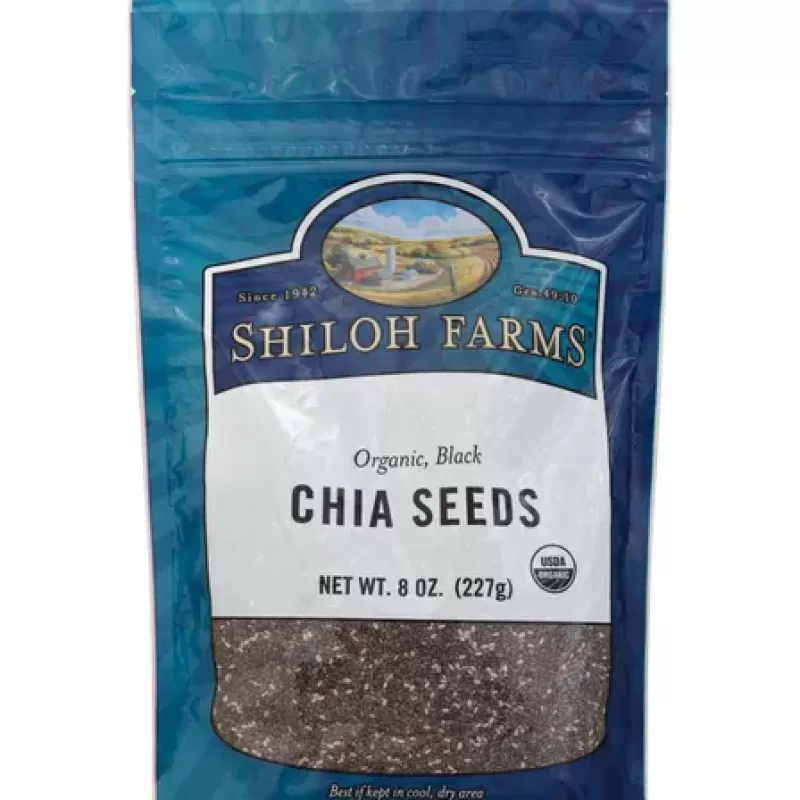 SHILOH FARMS Black Chia Seeds (Organic)