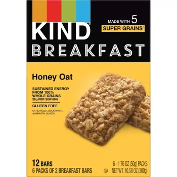 KIND Breakfast Honey Oat Breakfast Bars