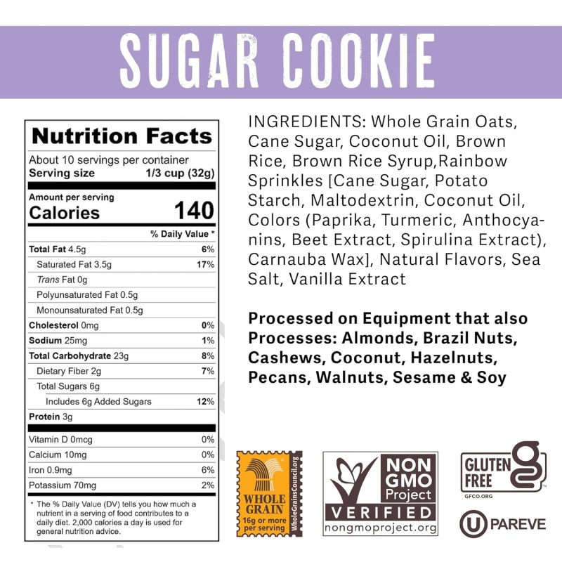 Uncle Crumbles – Granola Sugar Cookie