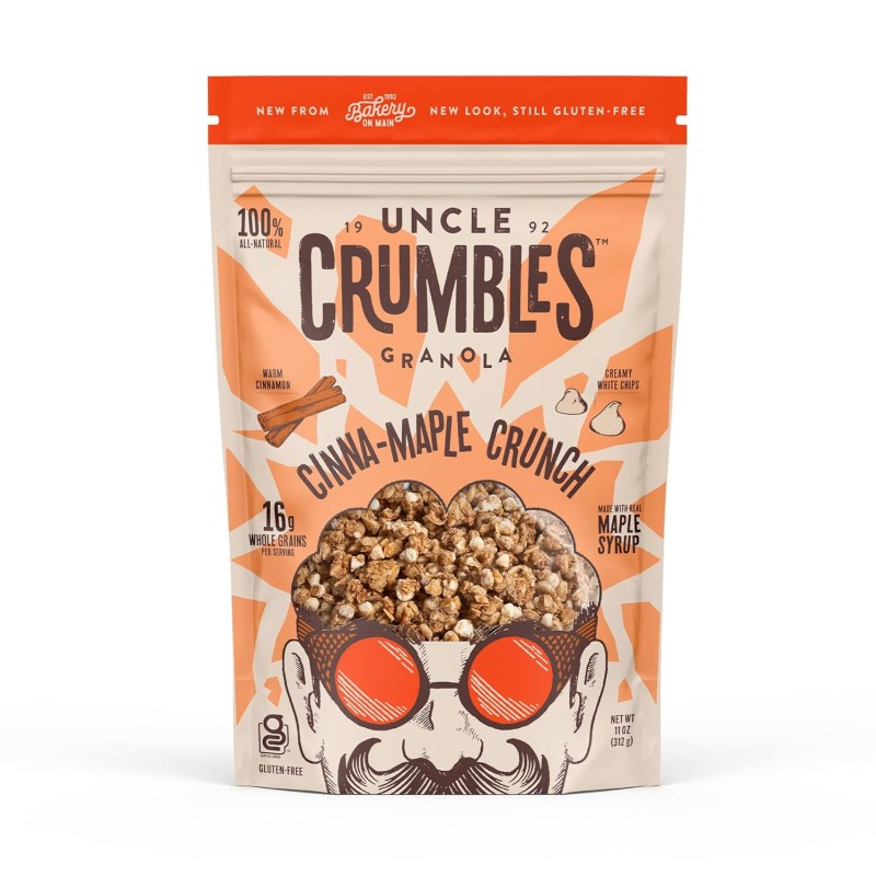Uncle Crumbles Cinna Maple Crunch Granola