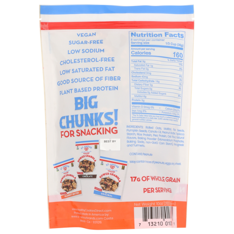 ST. AMOUR Power Granola Peanut Butter