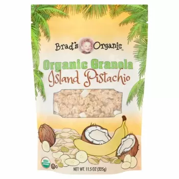 Brads Organic Granola Isl Pstachio Org