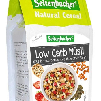 Seitenbacher Low Carb Strawberry & Chocolate Muesli