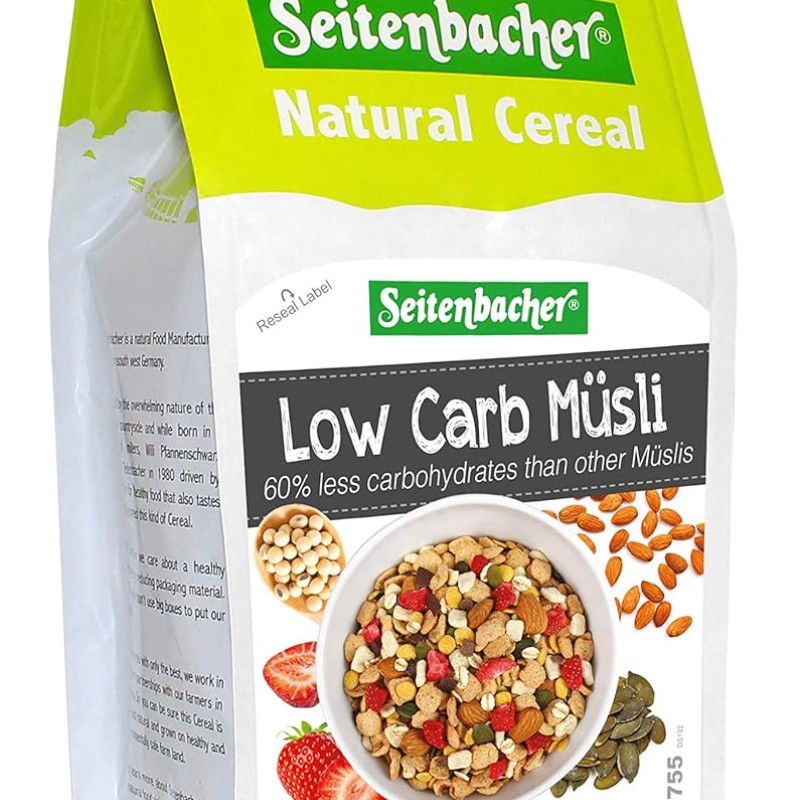 Seitenbacher Low Carb Strawberry & Chocolate Muesli