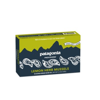 Patagonia Provisions  Lemon Herb Mussels in Extra Virgin Olive Oil