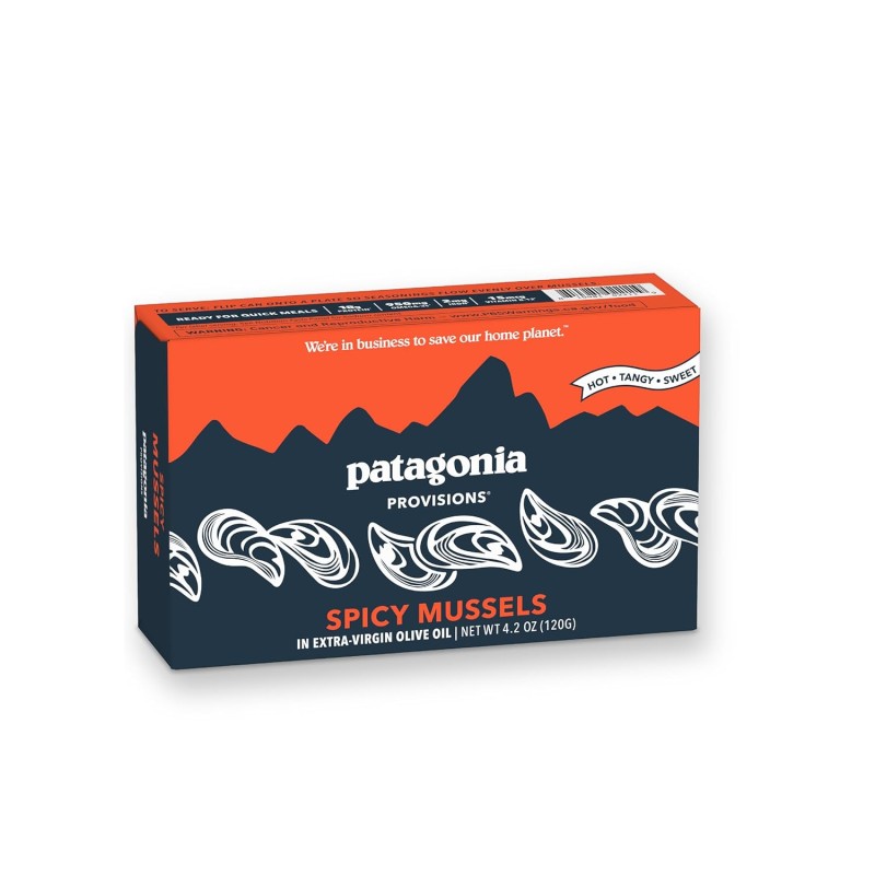 Patagonia Provisions Spicy Mussels in Extra Virgin Olive Oil