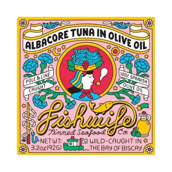 Fishwife Tinned Seafood Co Albacore Tuna in Olive Oil