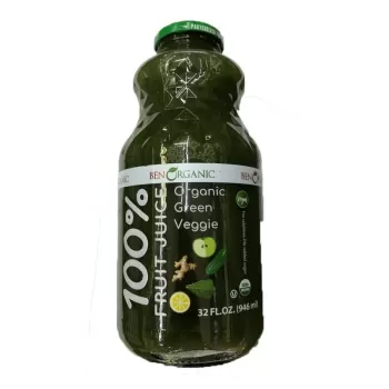 Ben Organic Green Veggie Fruit Juice – 946ml