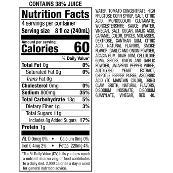 Motts Clamato Preparado Tomato Cocktail – 32 Oz