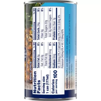 Dole Pineapple Juice – 6 Fl Oz