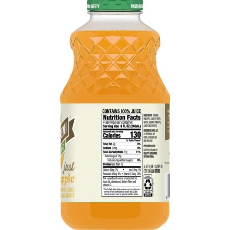 R.W. Knudsen Family Organic Pineapple Juice