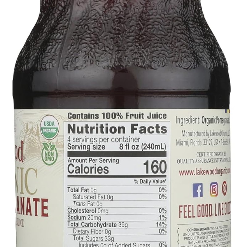 Lakewood Organic Pomegranate Juice